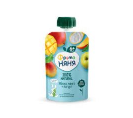 Пюре фруктовое «Фрутоняня» 90г Д/П