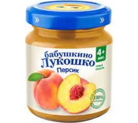 Пюре фруктовое «Бабушкино Лукошко» 100г ст/б