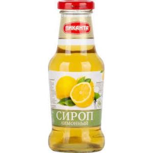 Сироп Пиканта 300г Лимонный 1/6