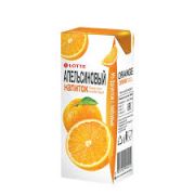 Сок 0,190 л ЛОТТЕ (апельсин) 4шт в блоке 1/8