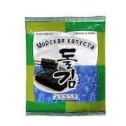 Морская капуста обжарен 16г  КОРЕЯ  1/100 Дол Гим