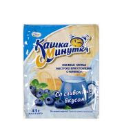 Каша овс Минутка со слив (черника) 1/25