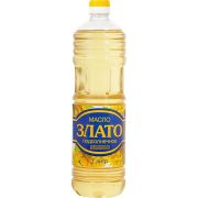 Масло раст. 1л Злато подсолнечное 1/15