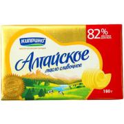 Масло слив 180г Алтайское 82% 1/20
