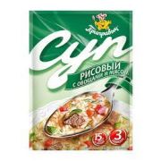 Суп Приправыч 60г рисовый с овощ и мясом 1/15