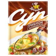 Суп Приправыч 60г грибной с верм 1/20 (5шт)