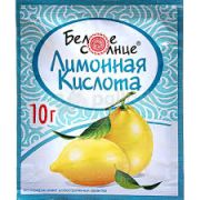 Лимонная кислота  10г 1/35 Белое солнце
