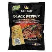Соус Сэн Сой 120г пак Black Pepper с чёрн/перец для приготов.1/15