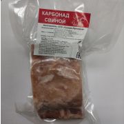 Свинина б/к Карбонад категории А заморож вес фасованнаяРУСАГРО