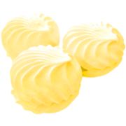 Зефир неглаз Со вкус ананаса упак 1кг Заморозка