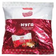 Конф Нуга глаз 240г с арахисом и клюквой Мишкино счастье 1/24 409