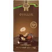 Шок 100г Прим-й конд молочный с фунд 1/17