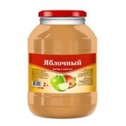 Сок 2л Яблочный с мякотью ст/б 1/4 Савва