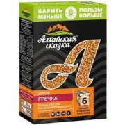 Крупа Алт Сказка 400г гречка б/развар 1/9 (в пак для варки)