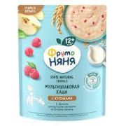 Каша ФН 200г мультизлак/ябл/малина 1/6