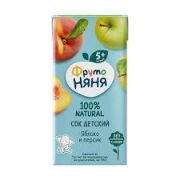 сок ФН 0,2л ябл-пер с мяк без сах т/п 1/18