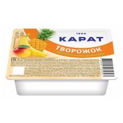 Творожок 230г Карат Фруктовый (тропич фрук) 1/8