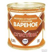 Молоко ВАРЁНОЕ 380гр ж/б 1/15   ТМ Сгустена