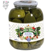 Огурцы марин. 1,5л 1/6 Любимые Зол.Дол.