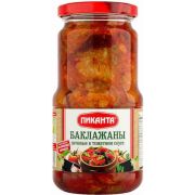 Баклажаны Пиканта 450г ст/б печен в т/с 1/6